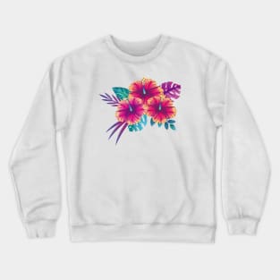 Floral Crewneck Sweatshirt